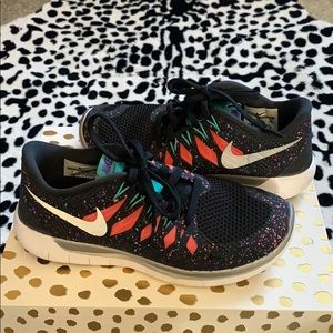 Nike Free 5.0 Splatter Paint